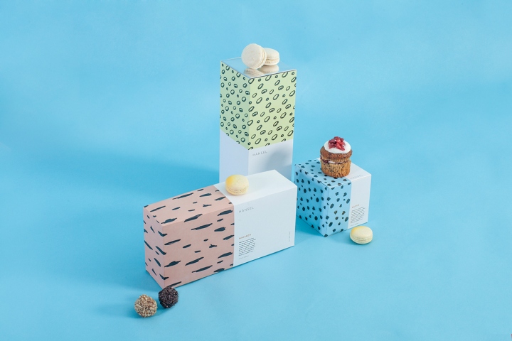 烘焙甜品品牌HÄNSEL形象和包装设计