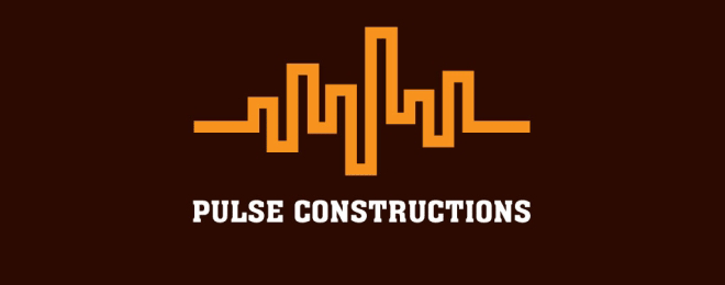 标志设计元素运用实例：建设工程和建筑