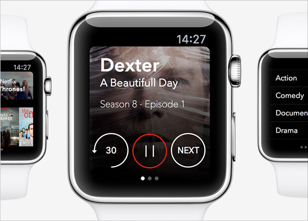 33个苹果手表App应用UI设计欣赏