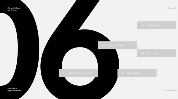 精美的字体排版设计:25个国外网站设计