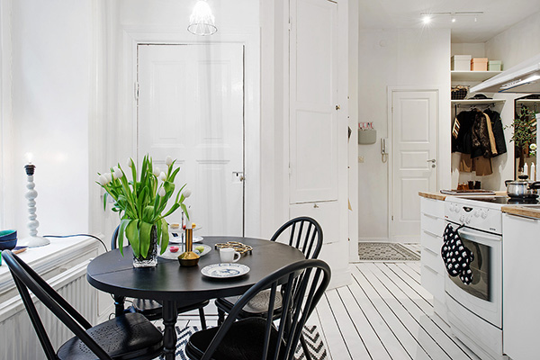 瑞典哥德堡53平米北欧风小公寓设计