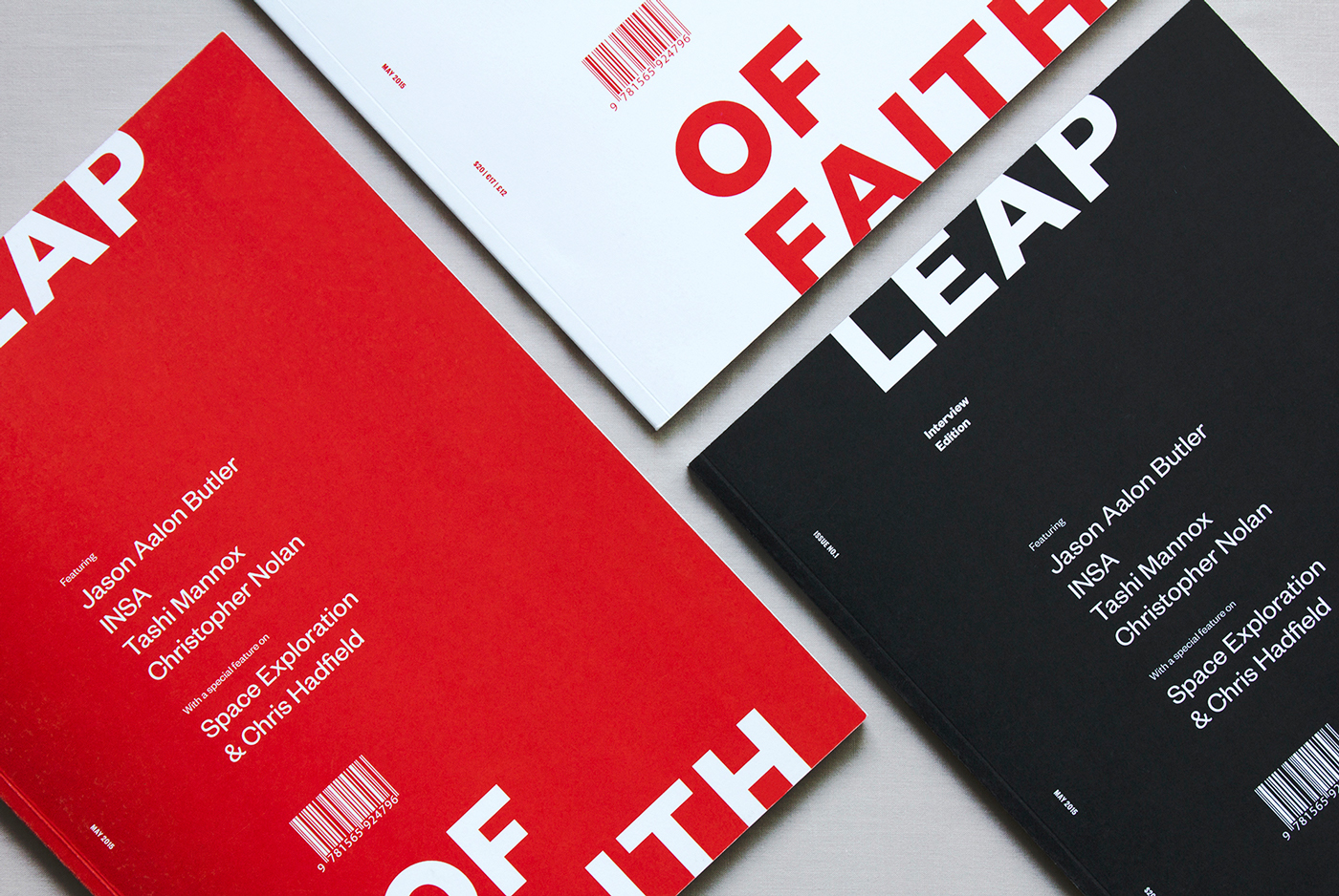 Leap of Faith杂志设计欣赏