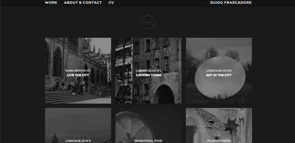 32个单色风格网站设计欣赏