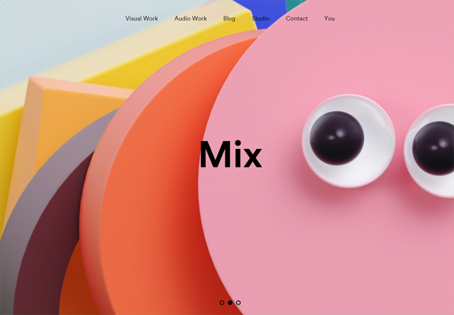 50个缤纷色彩的网站设计