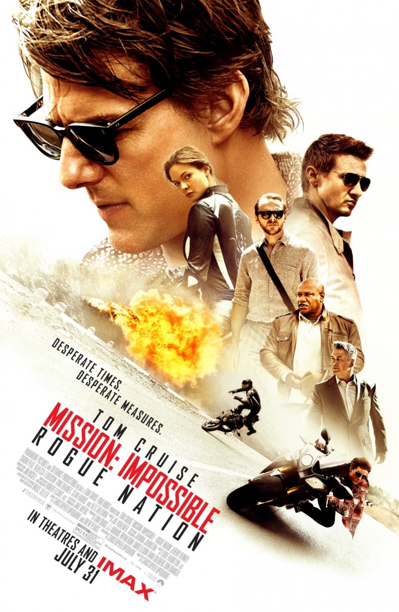 电影海报欣赏:碟中谍5：神秘国度(Mission: Impossible - Rogue Nation)