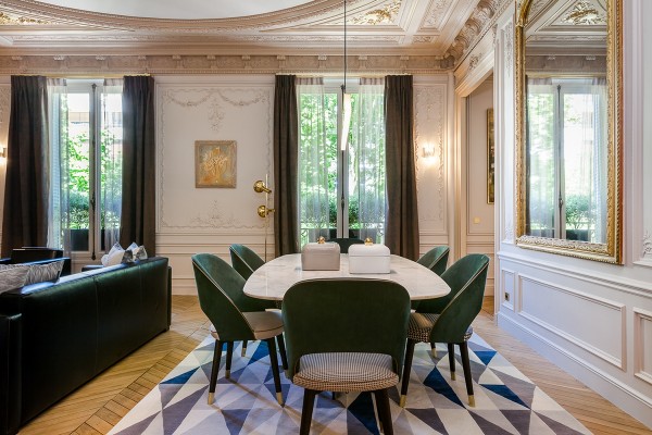巴黎豪华的法式公寓设计