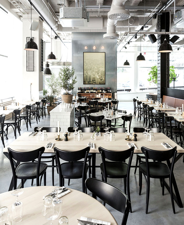斯德哥尔摩极简北欧风格餐厅设计
