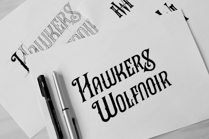 Hawkers & Wolfnoir限量版太阳镜包装设计