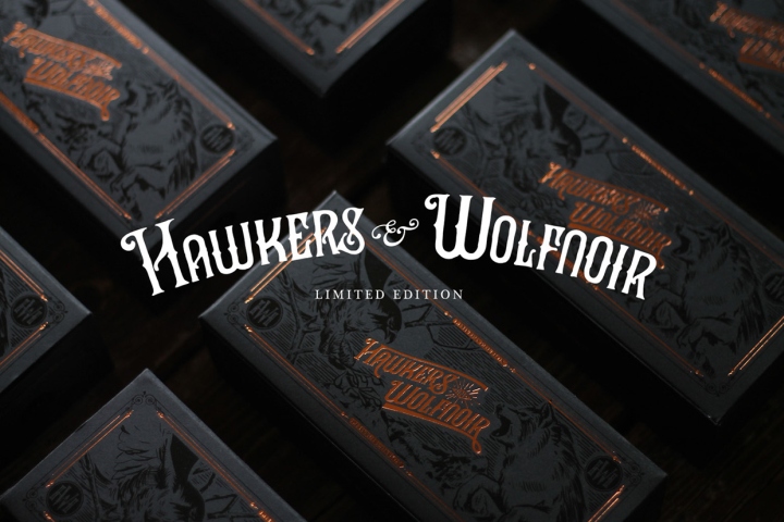 Hawkers & Wolfnoir限量版太阳镜包装设计