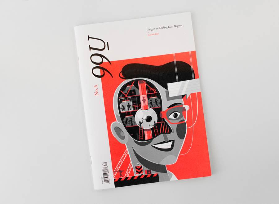 99U Quarterly杂志版式设计