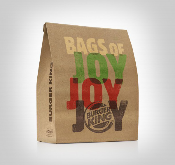 Burger King汉堡王圣诞包装设计