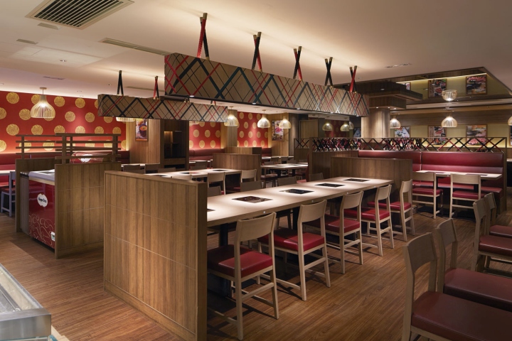 香港牛阵Gyujin日式涮锅餐厅设计