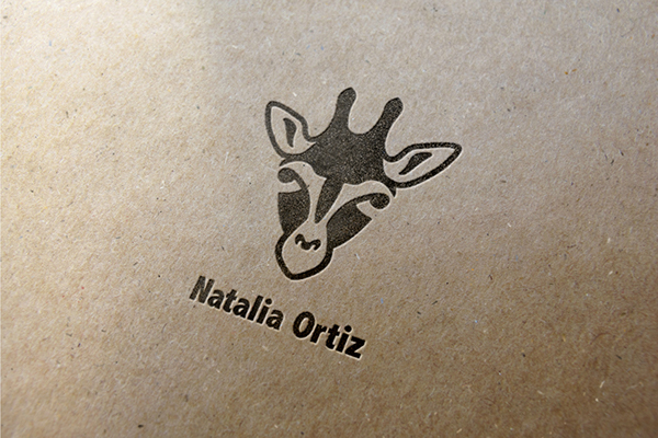 标志设计元素运用实例：长颈鹿(三)