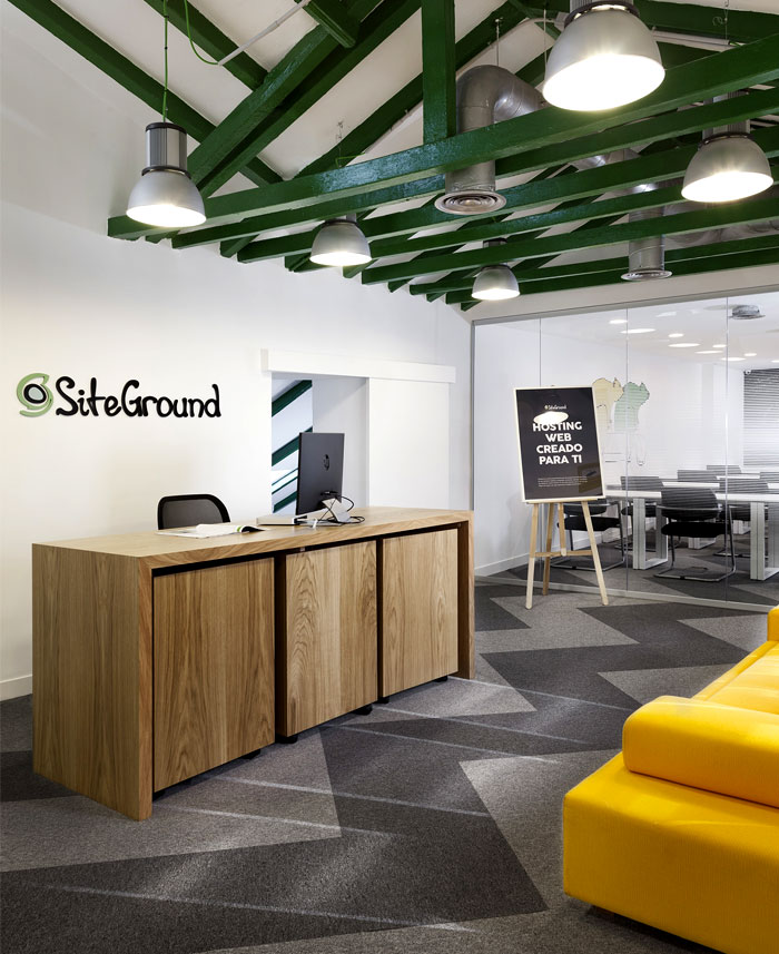 主机服务商SiteGround马德里办公室空间设计