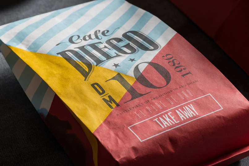 Cafe Diego咖啡馆品牌形象设计