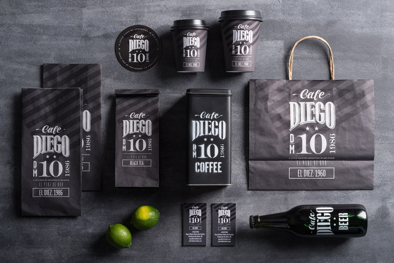Cafe Diego咖啡馆品牌形象设计