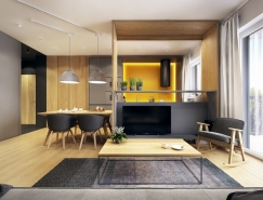 现代斯堪的纳维亚风格极简住宅装修设计