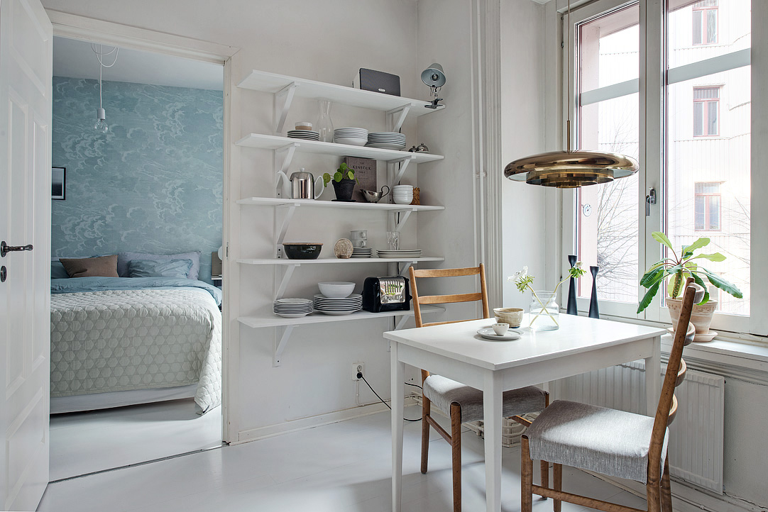 瑞典哥德堡56平米简约小公寓设计