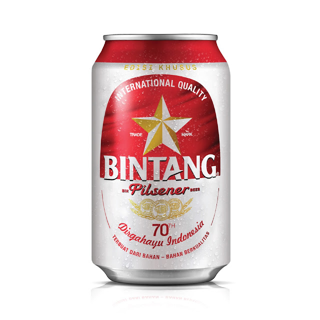Bintang啤酒70周年纪念版包装设计