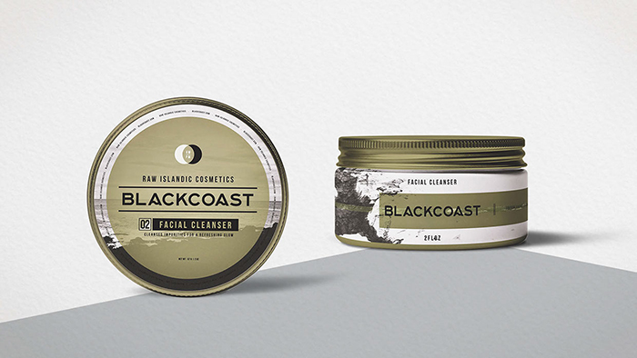 护肤品牌BLACKCOAST包装和品牌设计欣赏