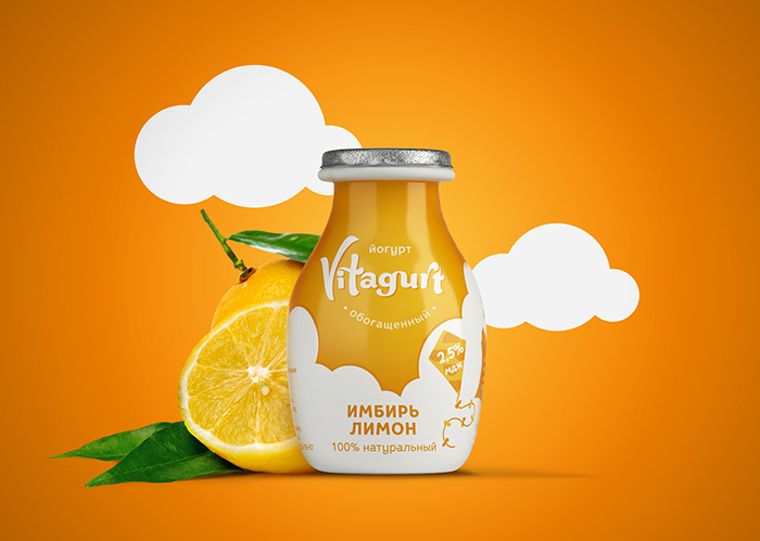 Vitagurt酸奶包装设计