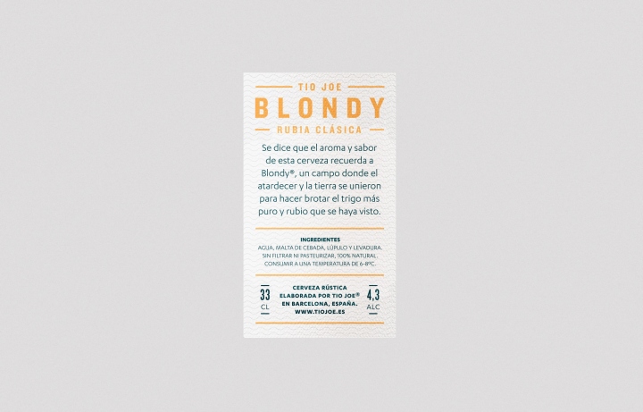 Blondy啤酒包装设计