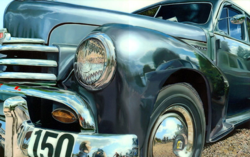 Andreas Maul超逼真的汽车绘画作品