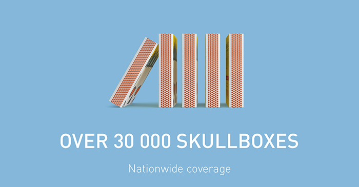 Skullbox火柴盒概念包装设计