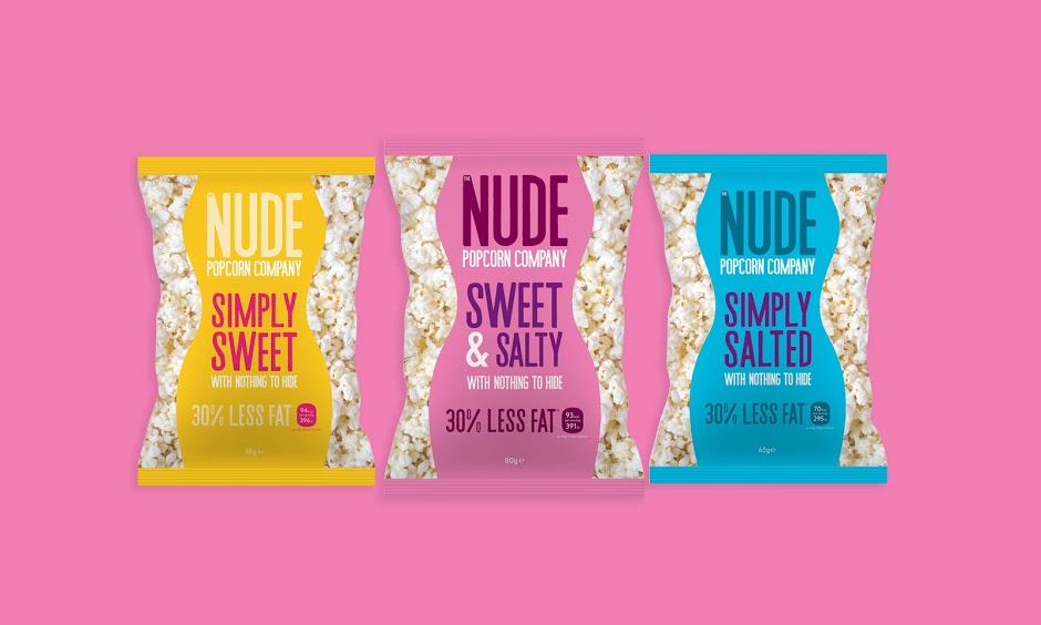 Nude爆米花包装设计