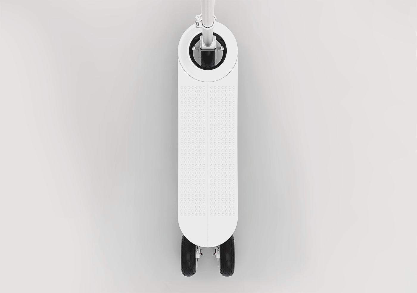 简洁酷炫的成人概念滑板车