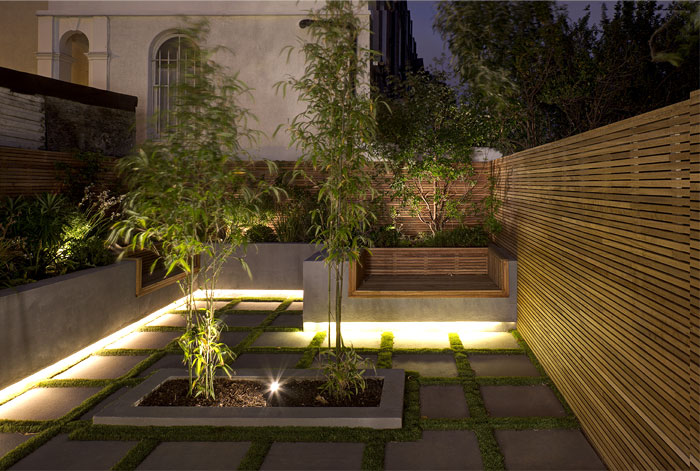 幽静的庭院与时尚气息的现代简约住宅设计