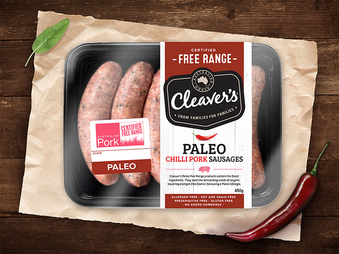 Cleaver有机肉制品包装设计