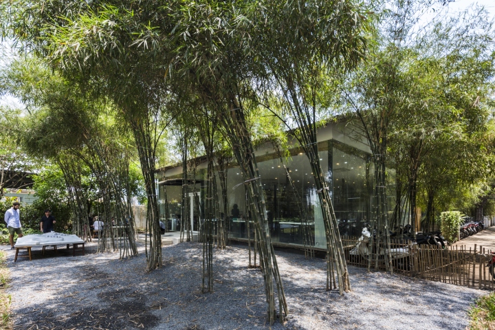 犹如置身于竹林中的胡志明市MIA设计工作室办公空间设计