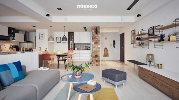 台湾工作室Nordico:北欧清新风格家居装修设计