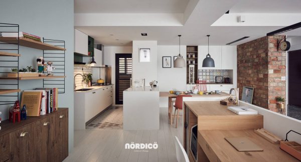 台湾工作室Nordico:北欧清新风格家居装修设计