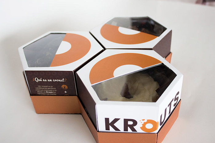 Krouts甜甜圈包装设计