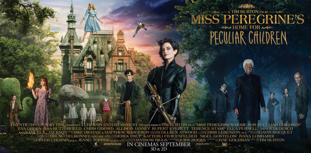 电影海报欣赏:佩小姐的奇幻城堡(Miss Peregrine's Home for Peculiar Children)