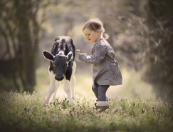 Elena Shumilova:孩子与动物的温暖瞬间