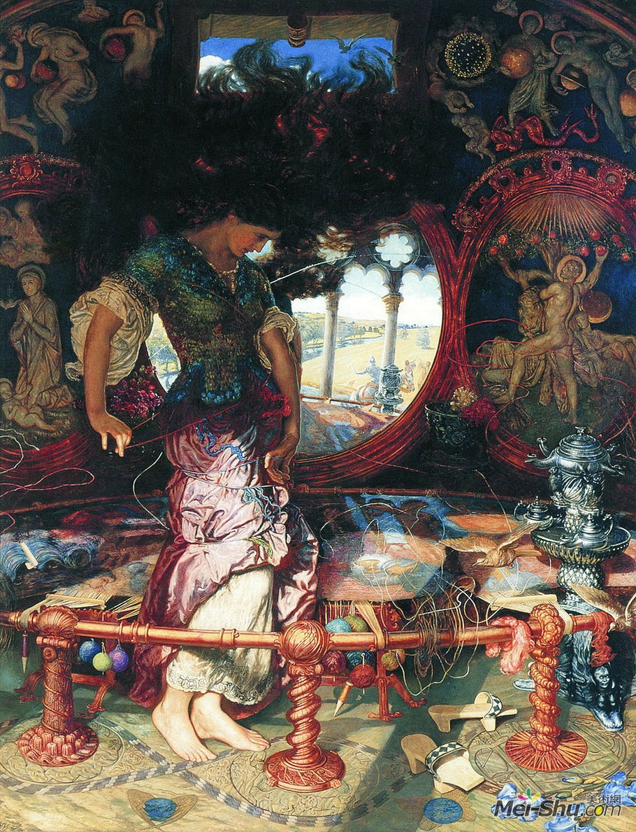 英国画家威廉·霍尔曼·亨特(William Holman Hunt)作品欣赏