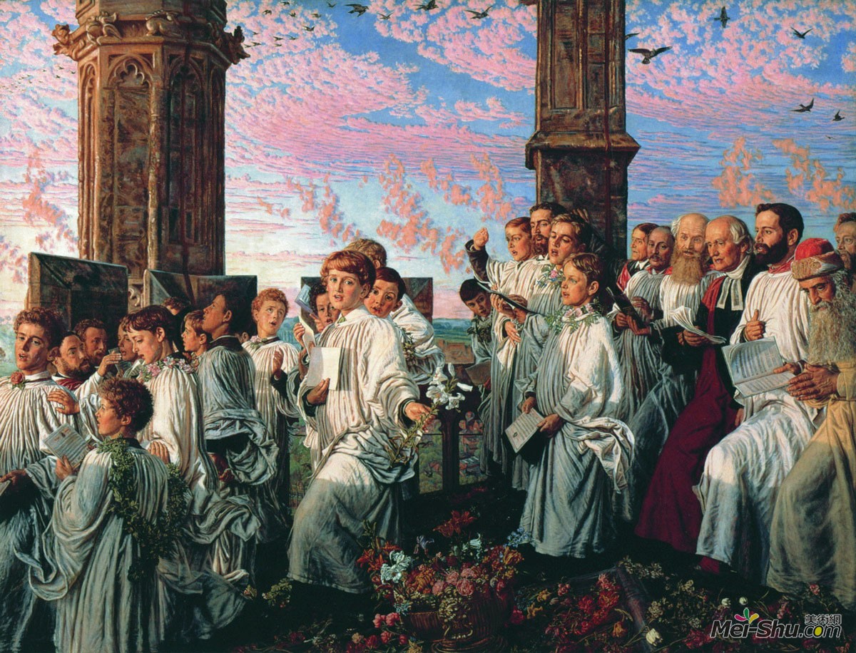 英国画家威廉·霍尔曼·亨特(William Holman Hunt)作品欣赏