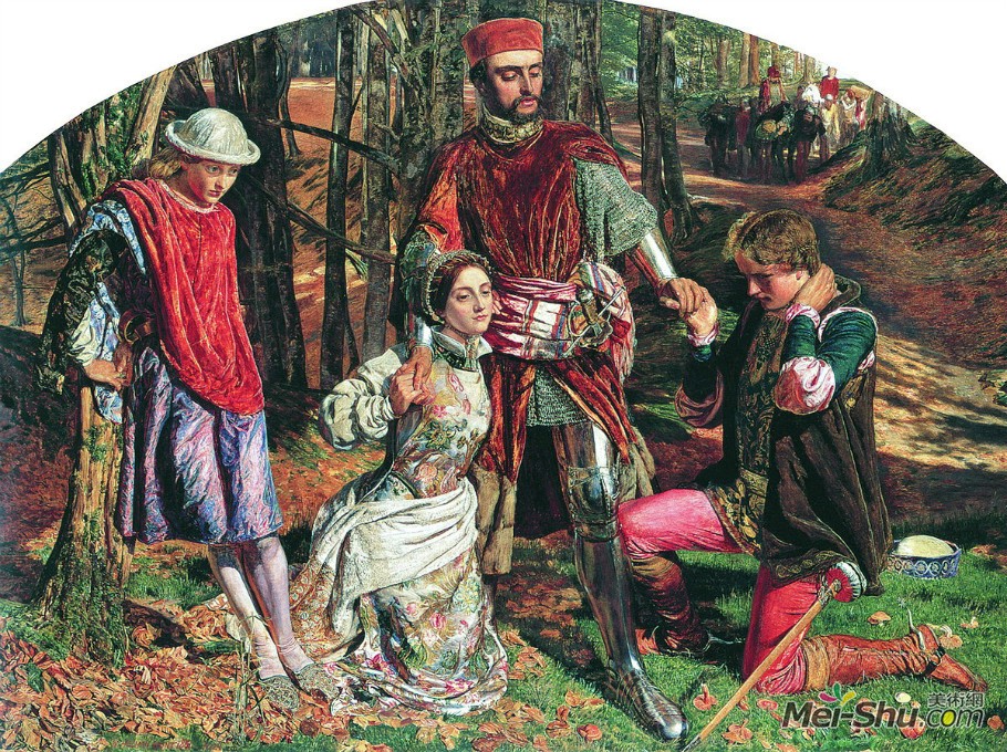 英国画家威廉·霍尔曼·亨特(William Holman Hunt)作品欣赏