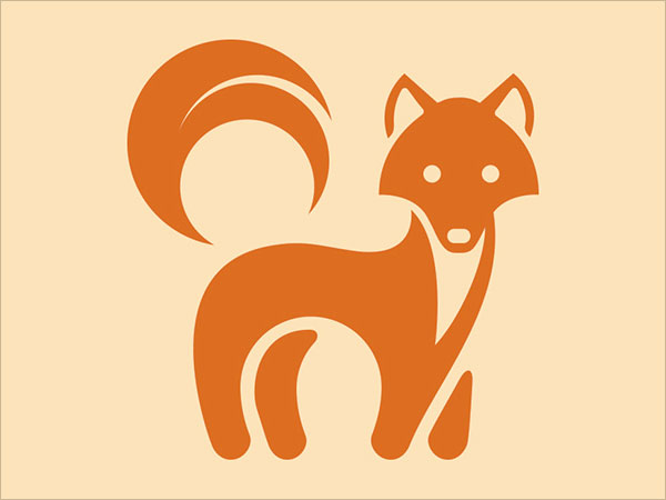 Martigny Matthieu负空间效果的动物logo图案设计