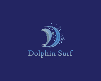 标志设计元素运用实例：海豚(二)
