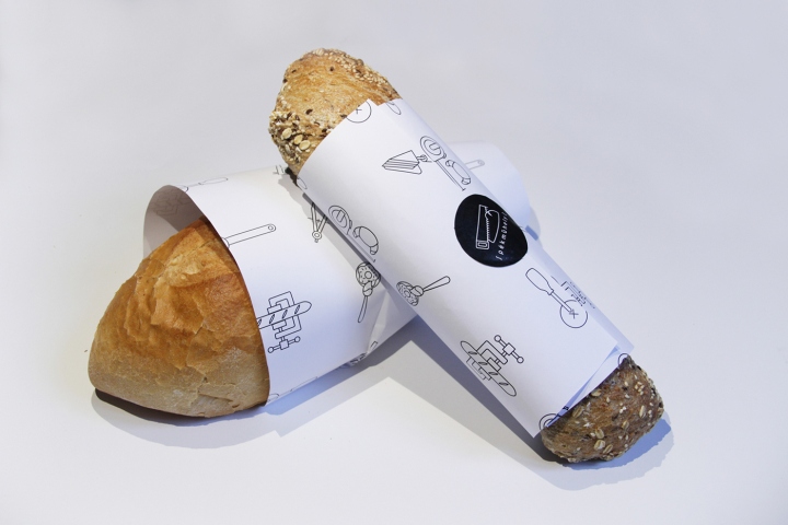 Pékműhely面包店品牌和包装设计