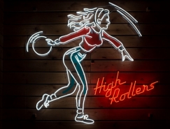 High Rollers保龄球馆视觉形象设计