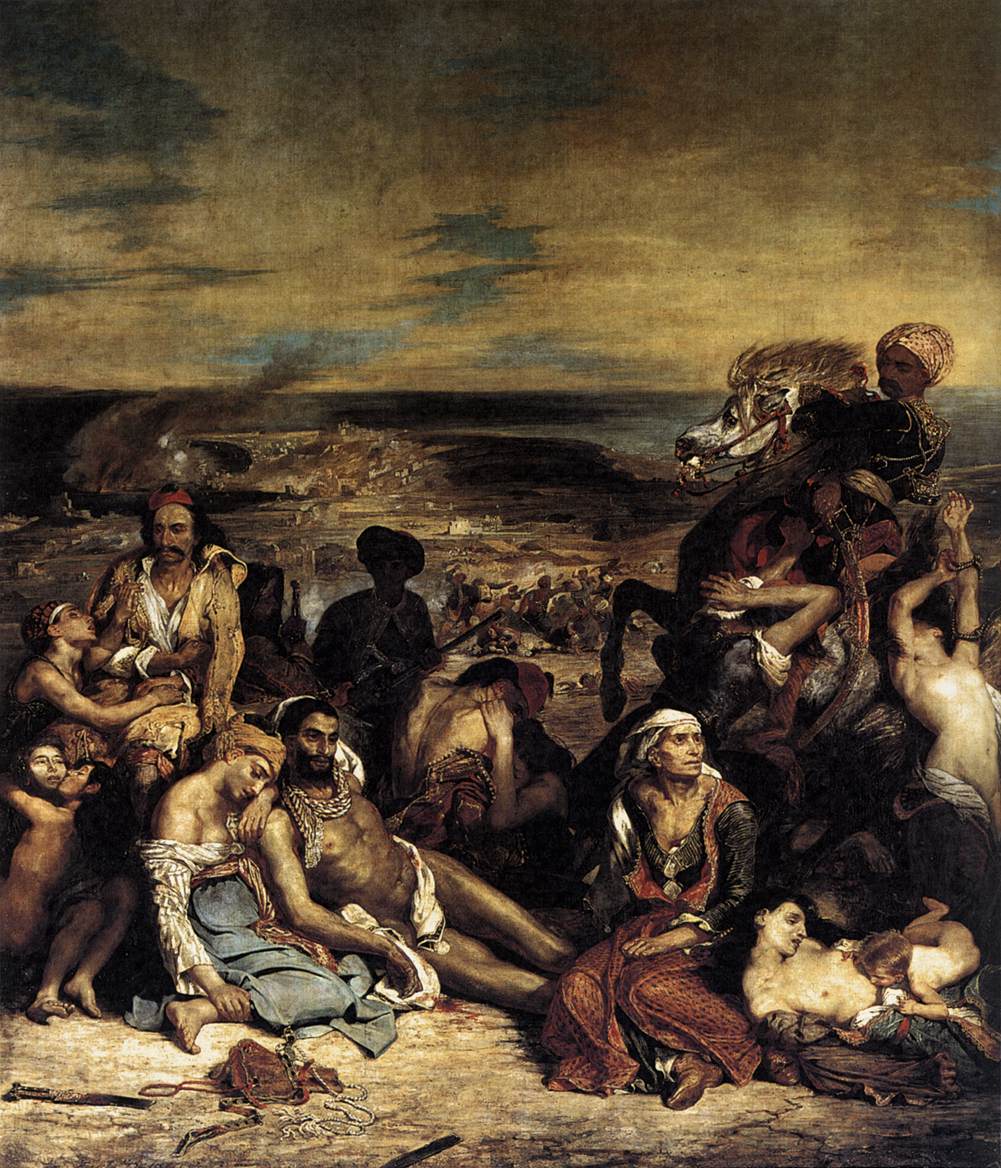 法国浪漫主义大师欧仁·德拉克罗瓦(Eugène Delacroix)作品