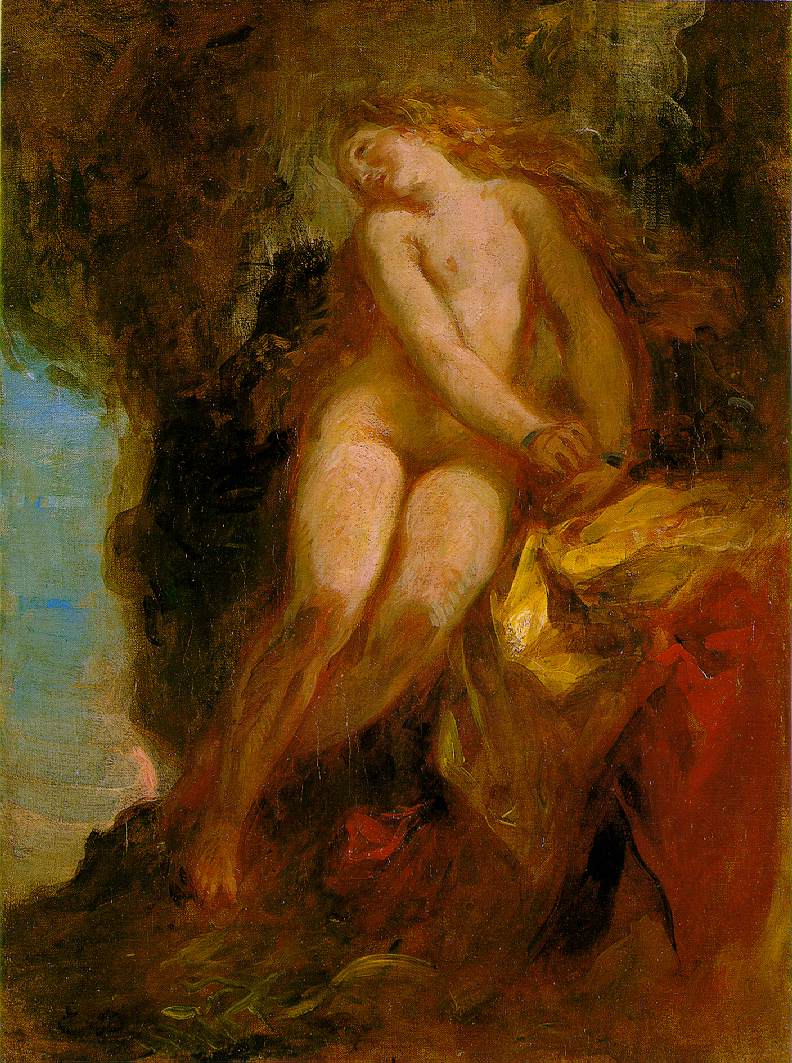 法国浪漫主义大师欧仁·德拉克罗瓦(Eugène Delacroix)作品