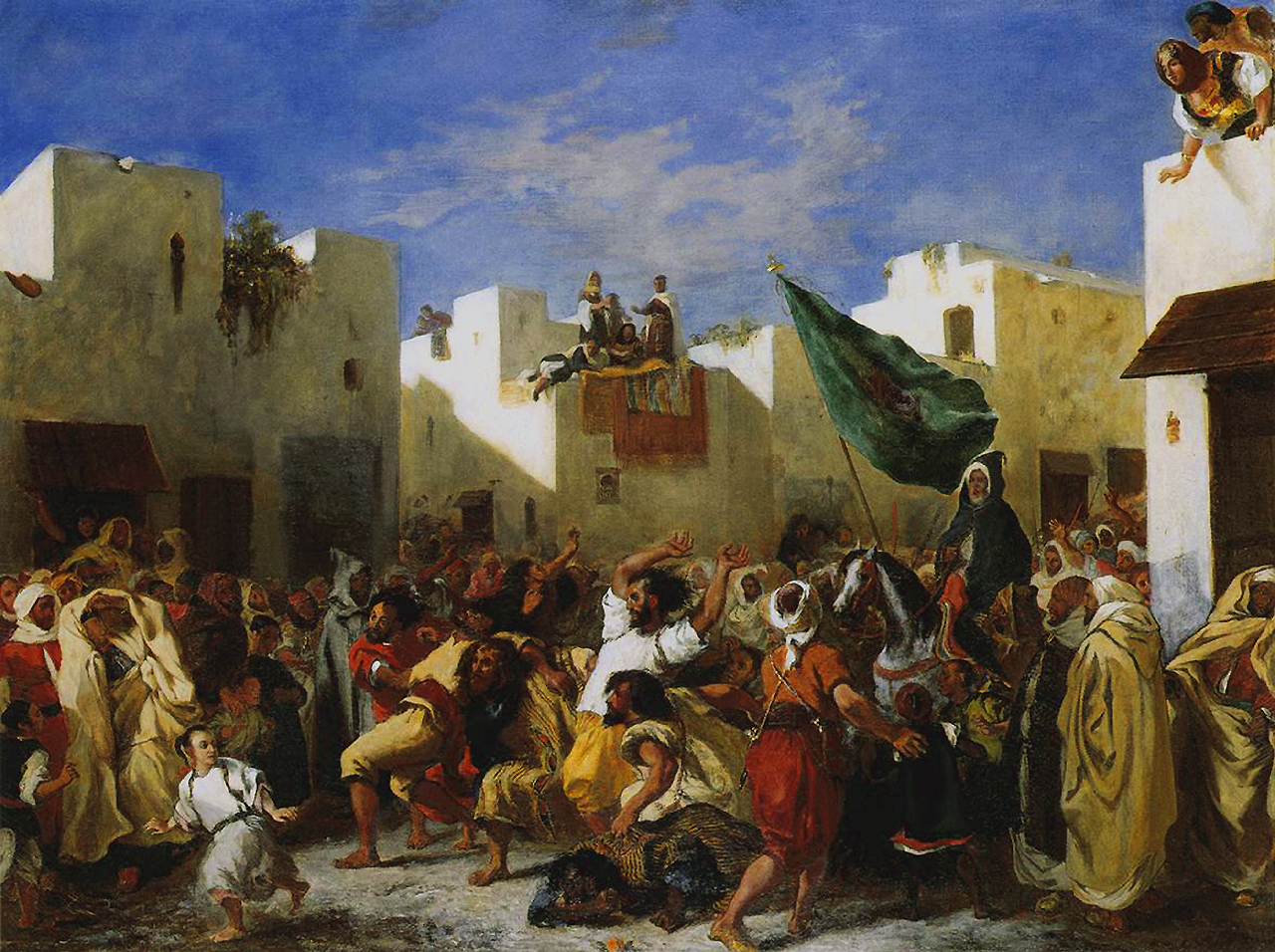 法国浪漫主义大师欧仁·德拉克罗瓦(Eugène Delacroix)作品