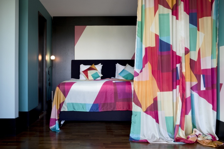 精美的色块和色彩表现：斯德哥尔摩Scandic Anglais酒店客房设计