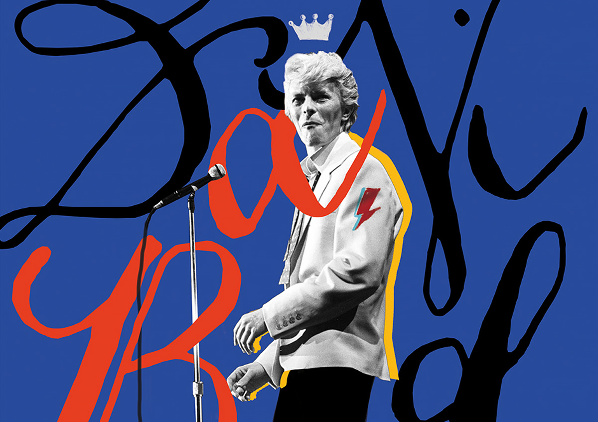 Selman Hosgör：纪念摇滚音乐家David Bowie海报设计
